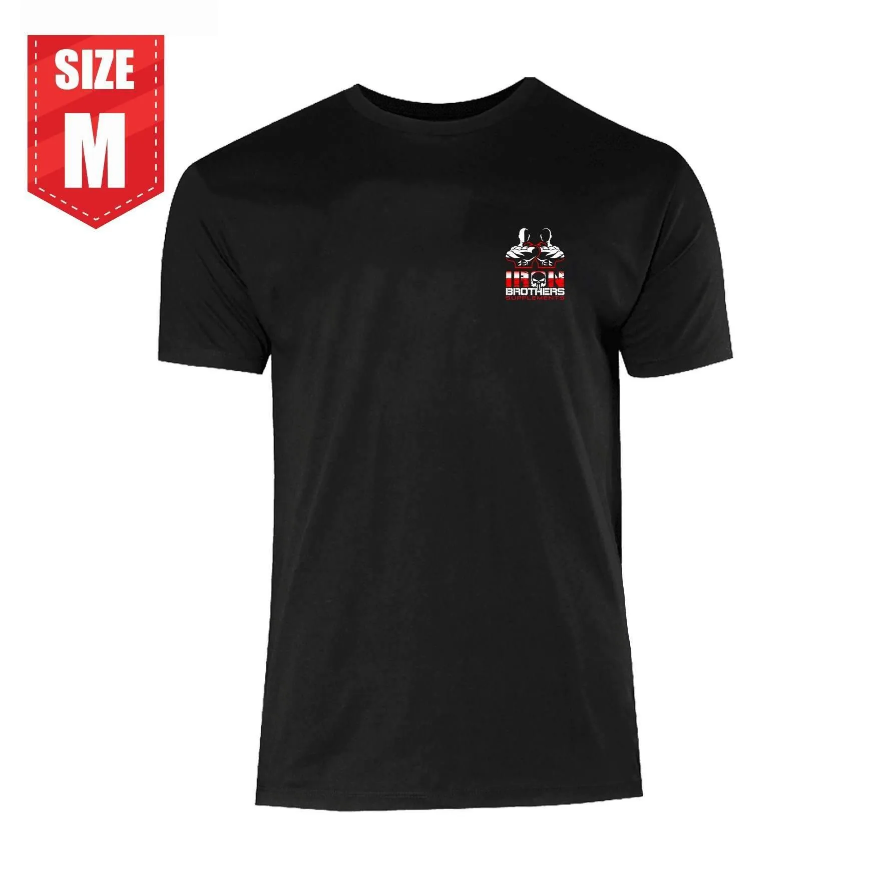 Iron Brothers Black Gym Tee