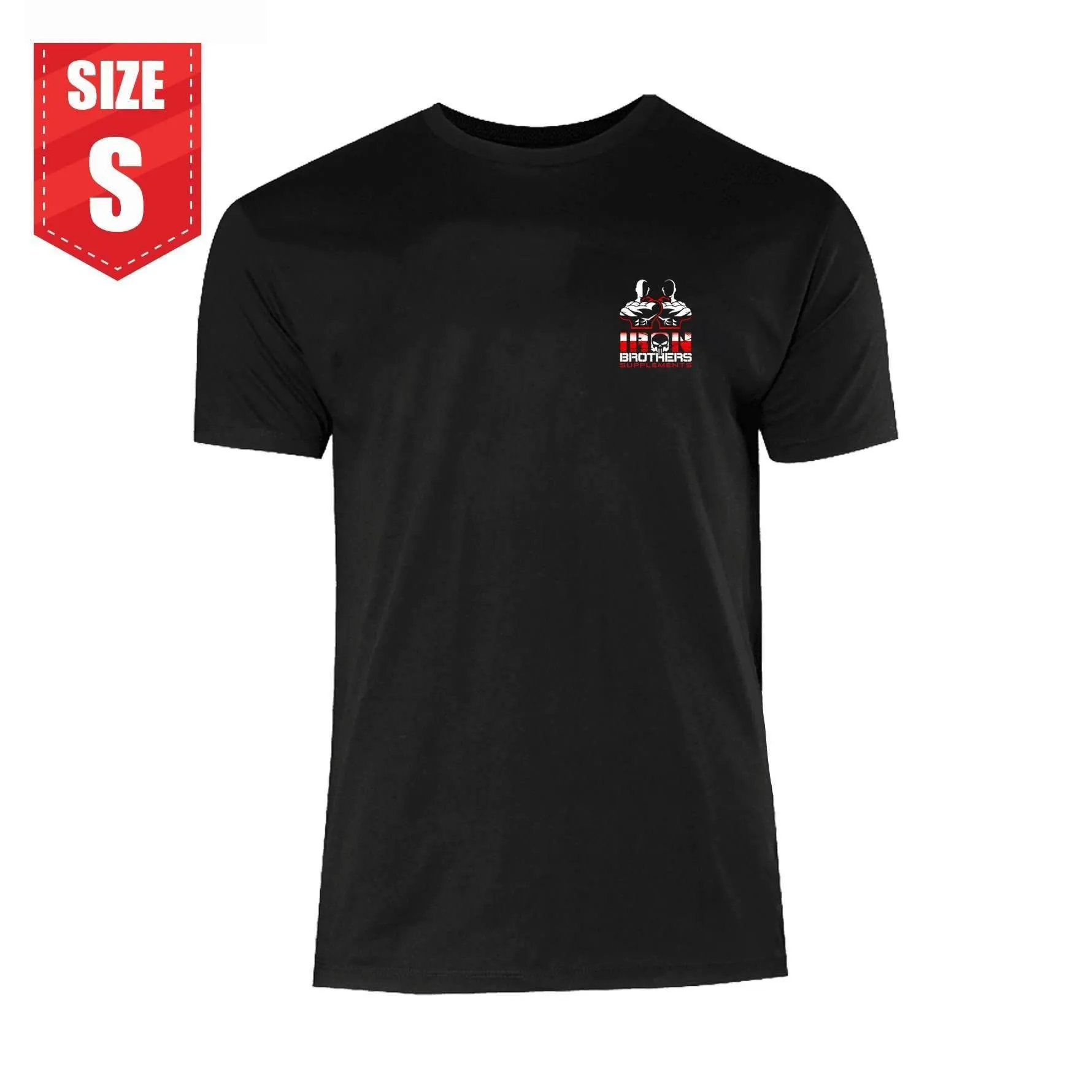 Iron Brothers Black Gym Tee