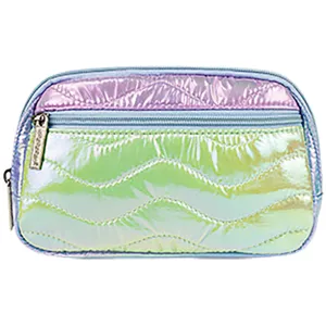 iscream- Iridescent Color Block Belt Bag