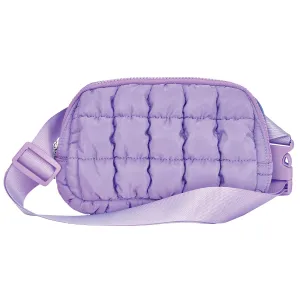 iscream- Vivid Violet Quilted Belt Bag