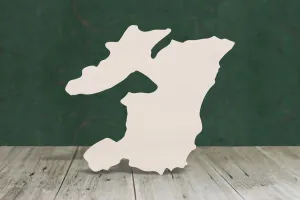 Isle of Islay wooden craft cut out - plywood