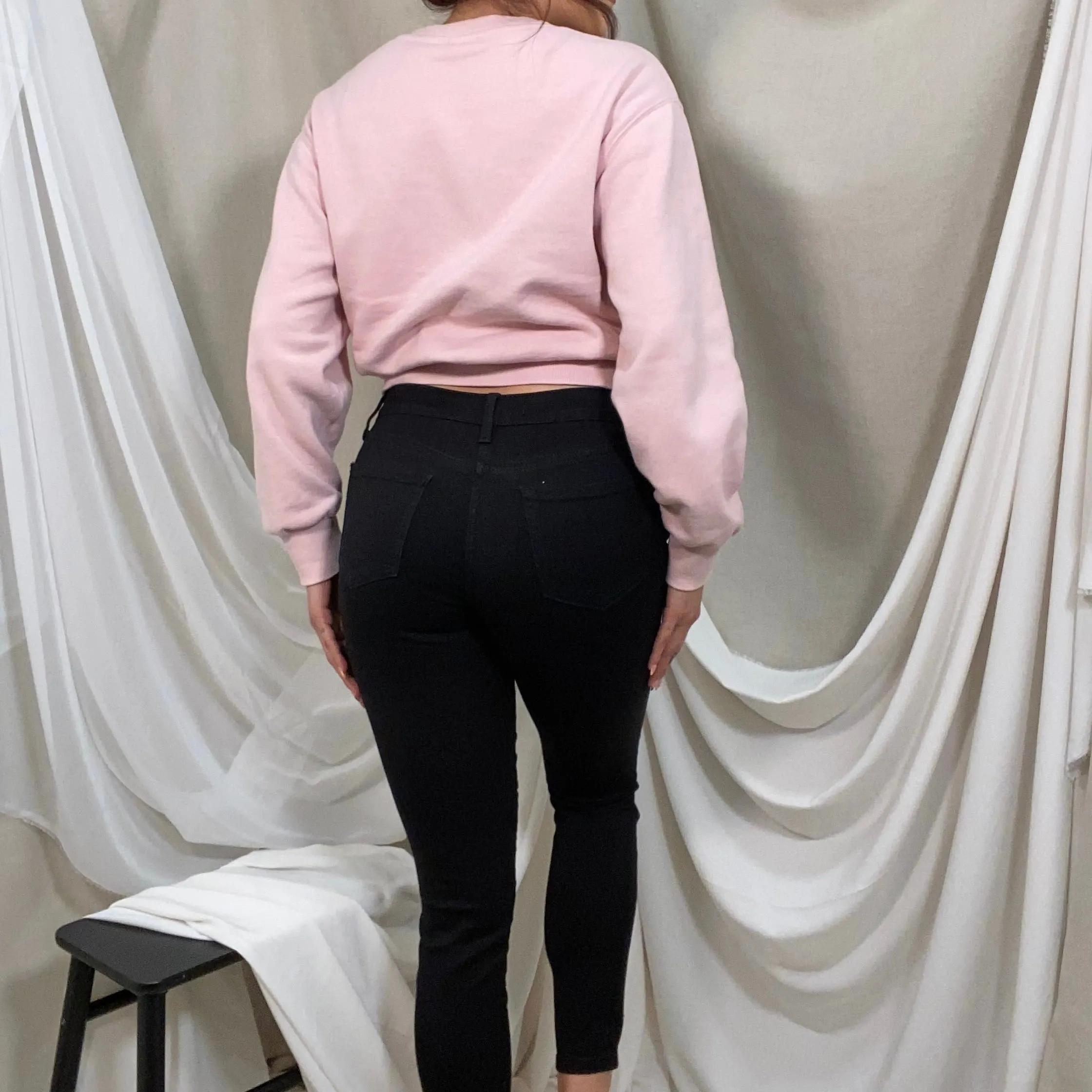 James Mid Rise Jeans (Black)