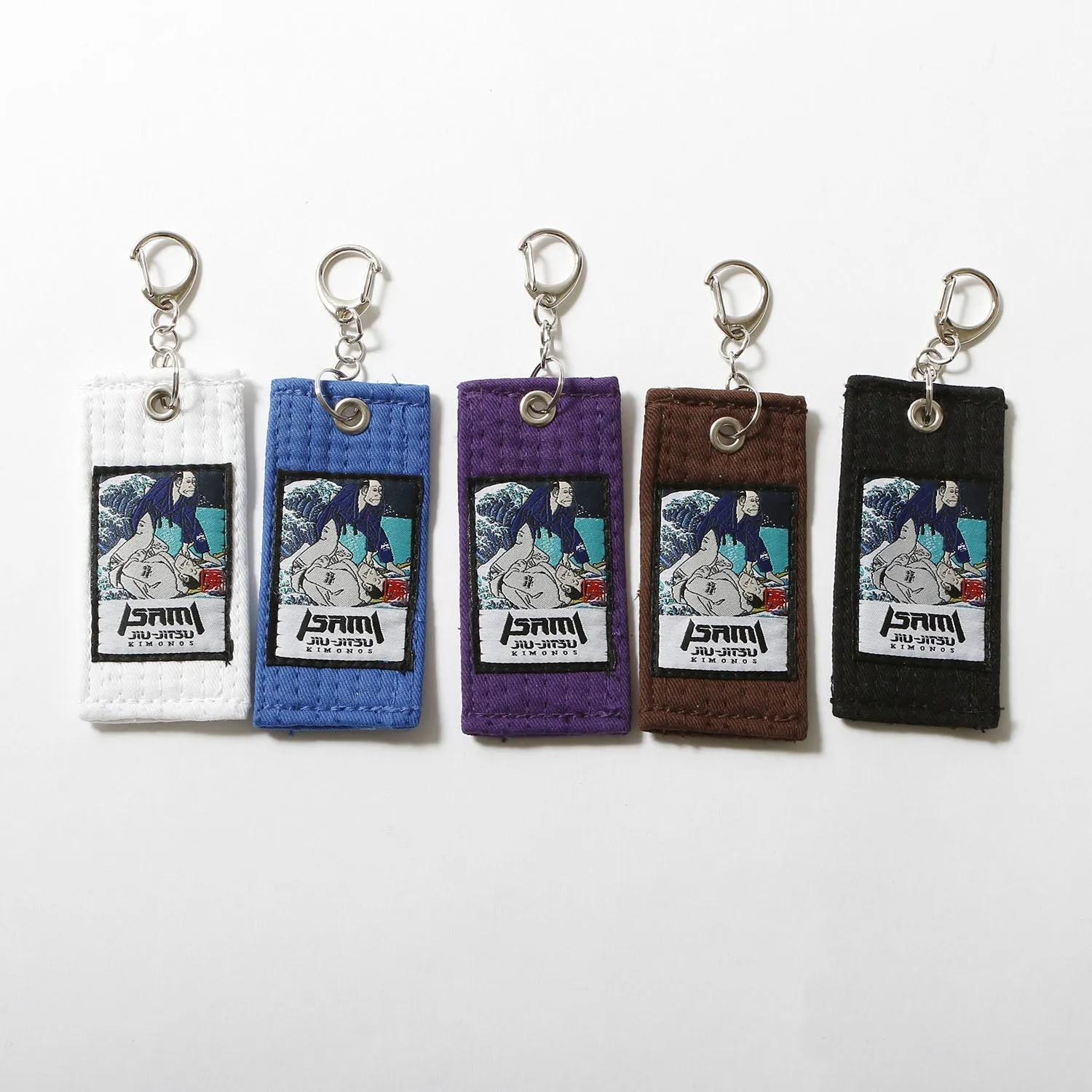 Jiu-Jitsu Ukiyoe Keychain