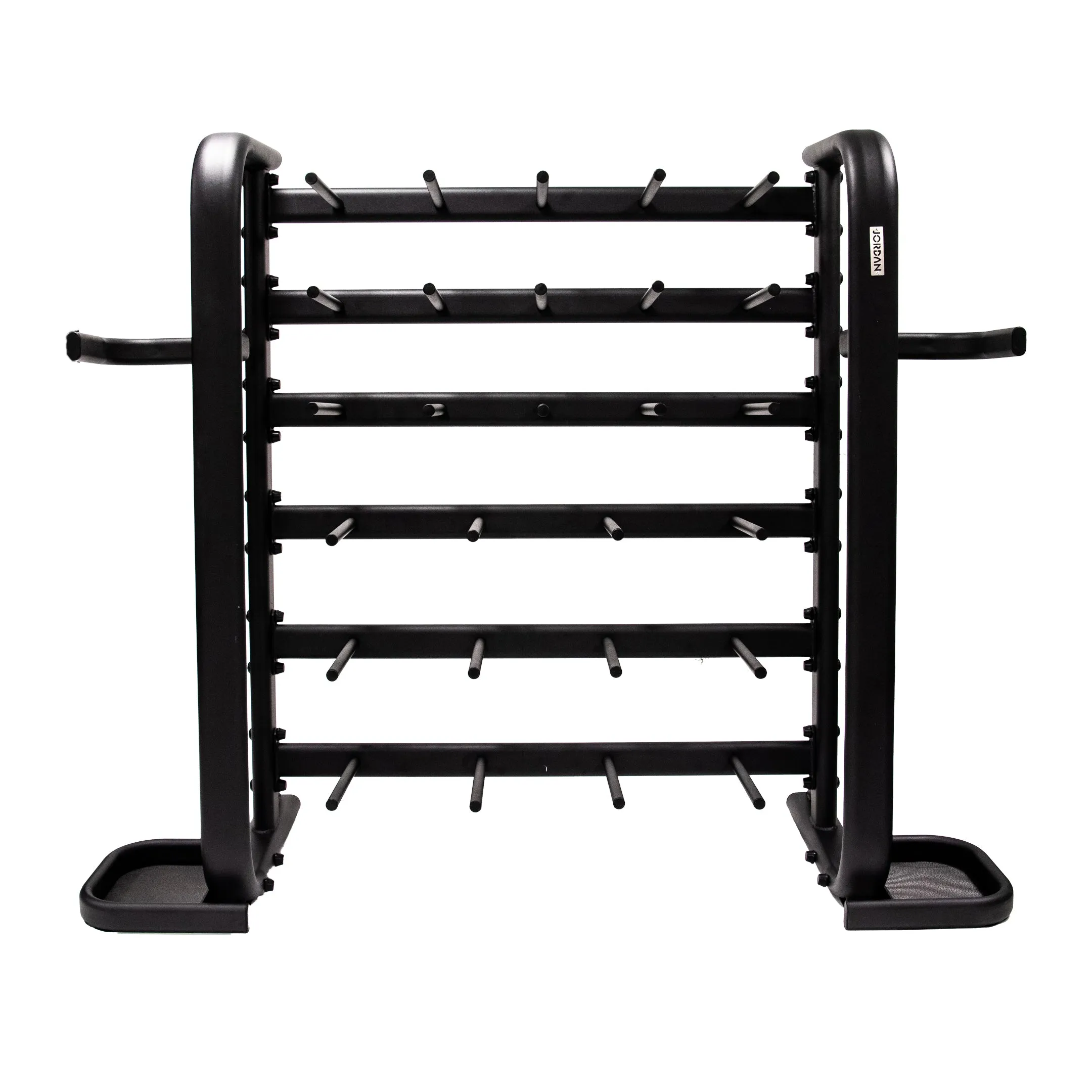 JORDAN® Studio Barbell Racks (Holds 12 Sets/30 Sets)