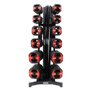 JORDAN® Studio Barbell Racks (Holds 12 Sets/30 Sets)