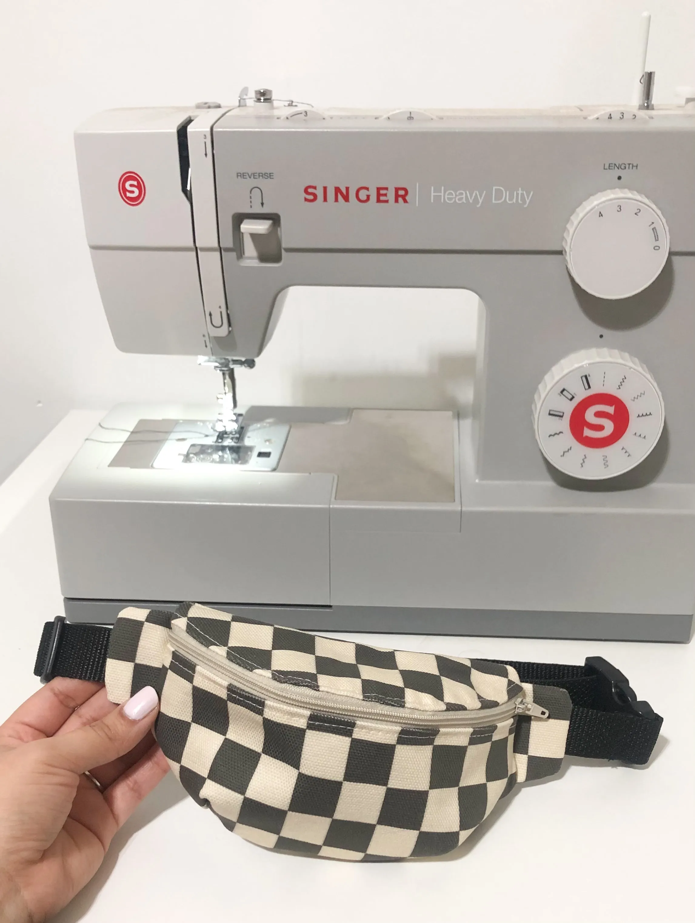 Kiddie Belt Bag: Checkers