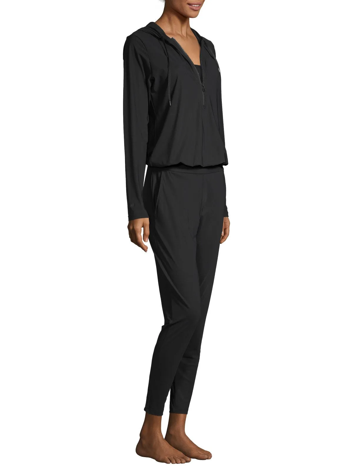 Kombinezon damski CASALL Weekend Jumpsuit czarny