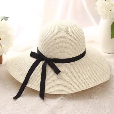 Ladies Foldable Beach Hat