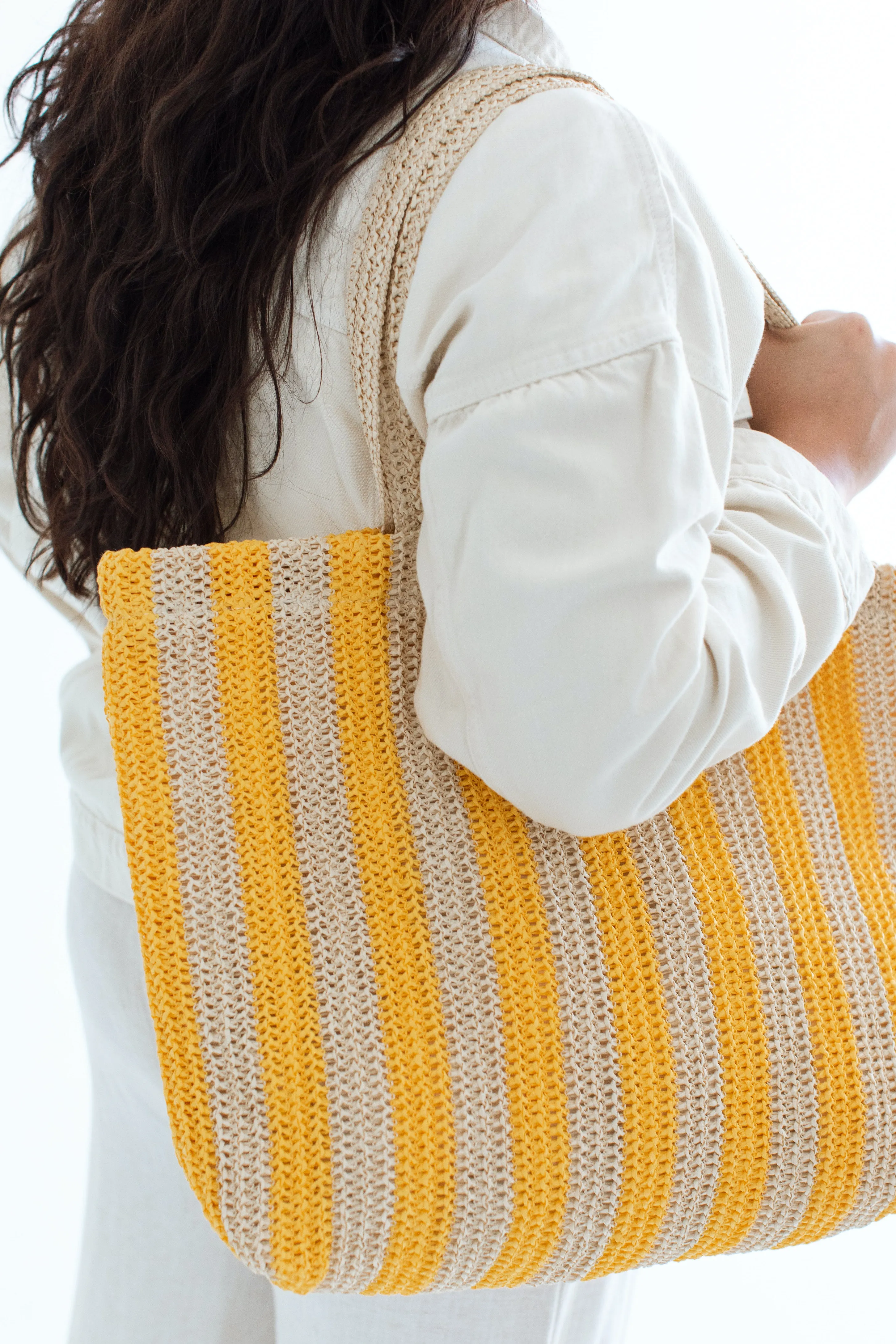Lani Woven Beach Bag