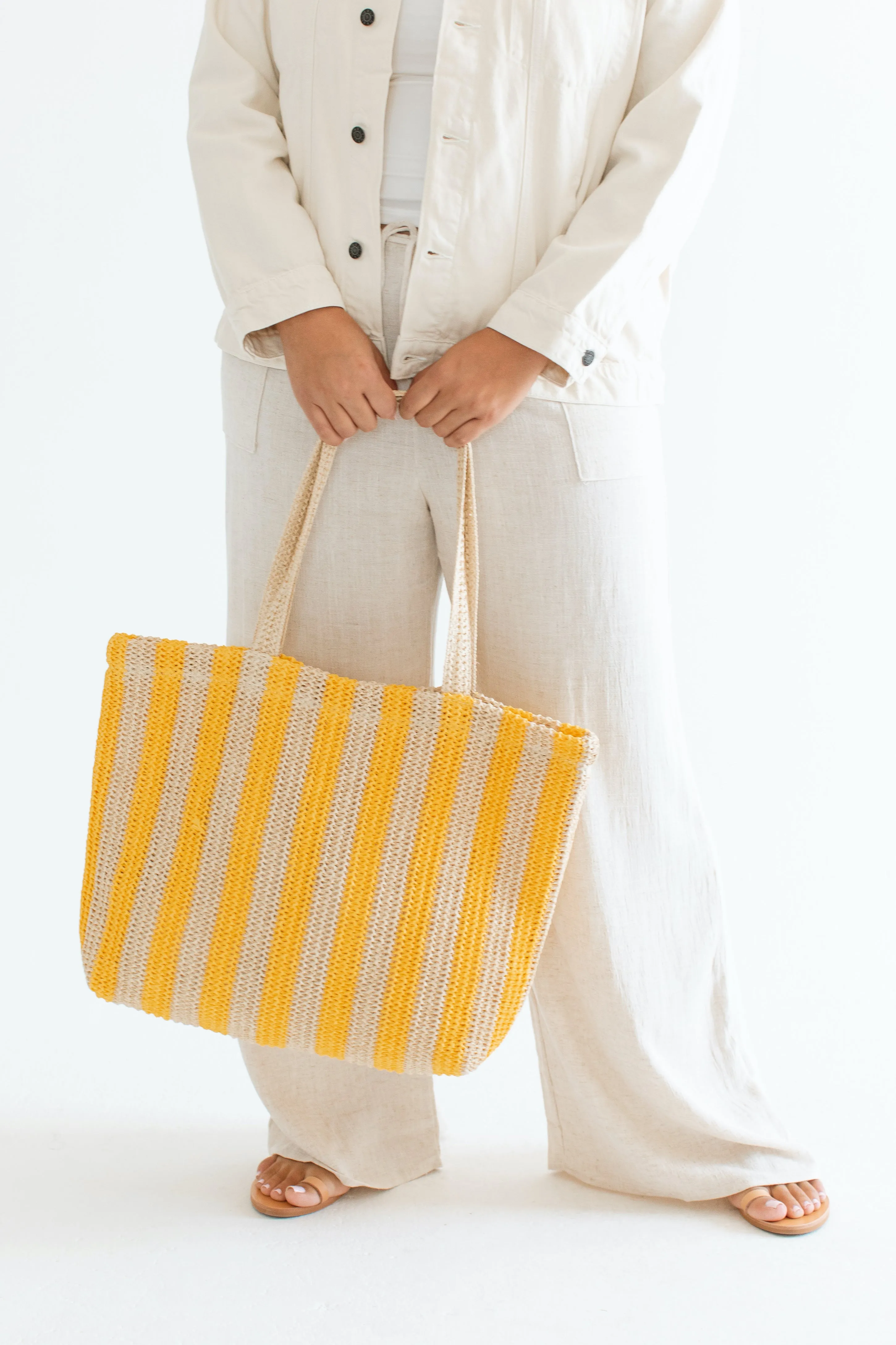 Lani Woven Beach Bag