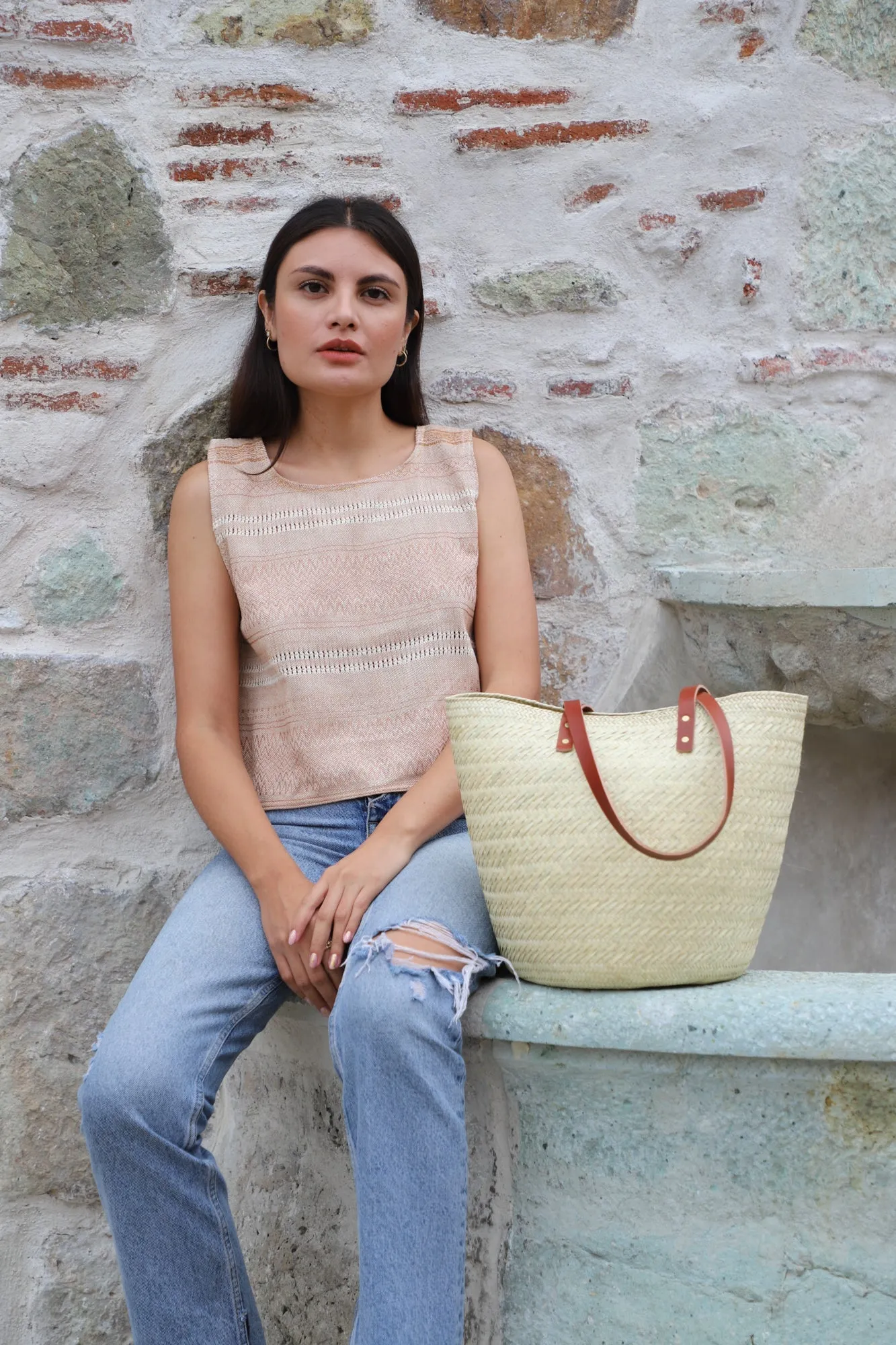 Large Handwoven Tote | Laguna Basket "As Is"