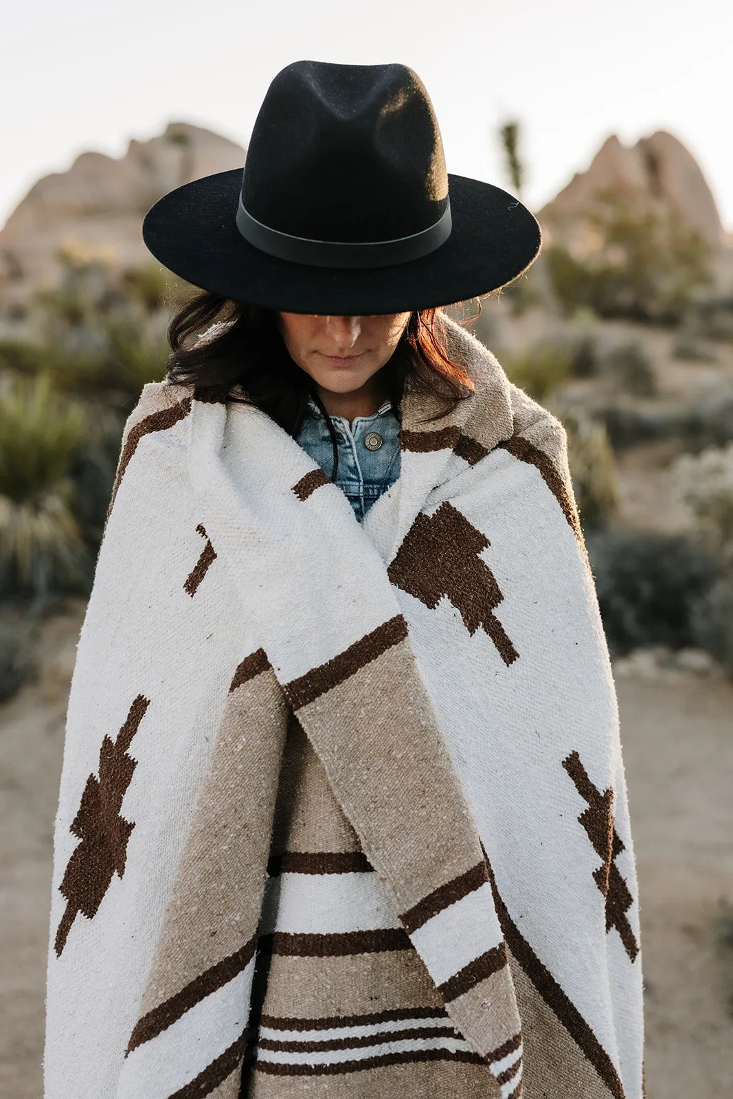 Las Cruces (Honey)  // Handwoven Blanket