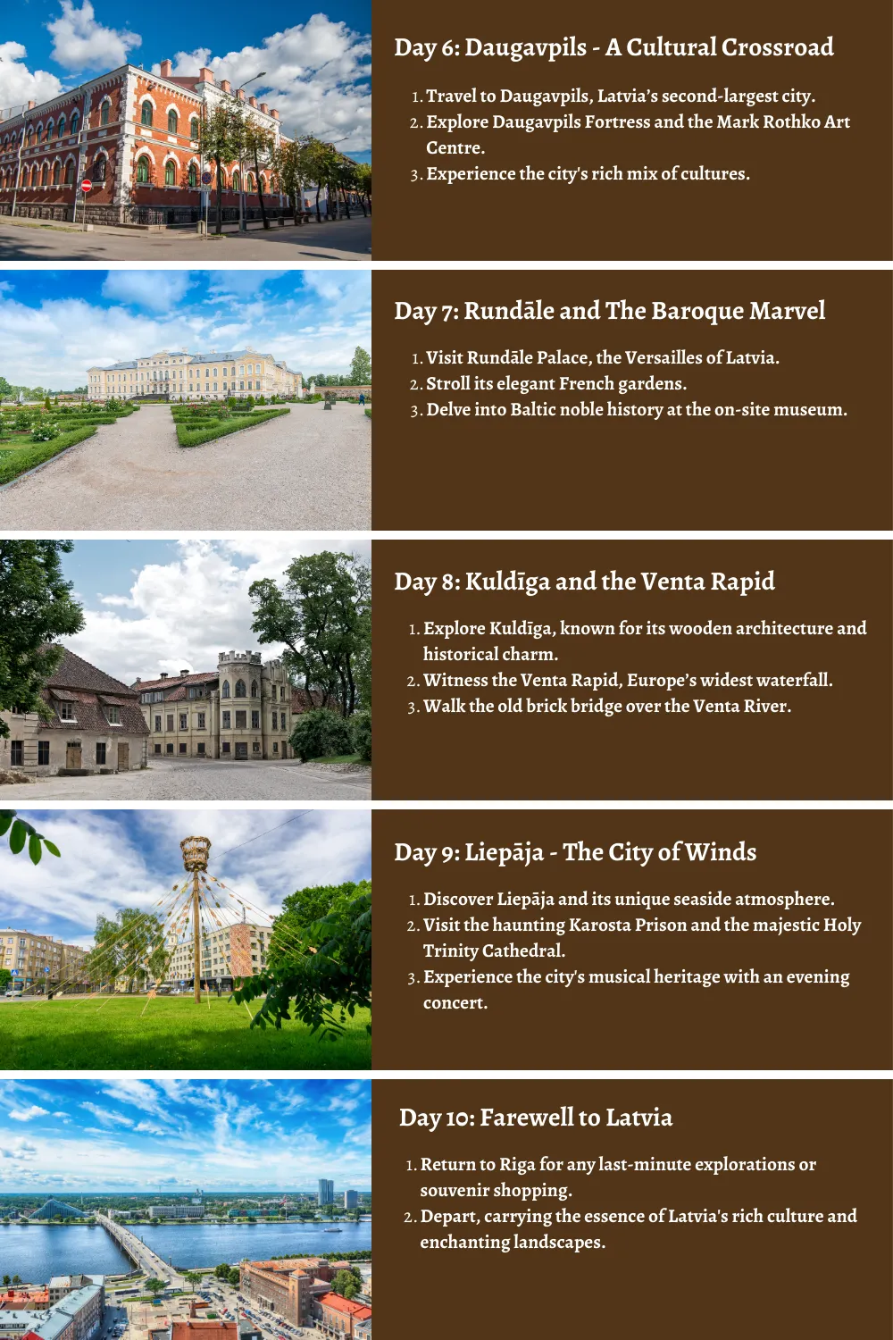 Latvia - From Forested Trails to Baltic Tales: A Comprehensive 10-Day Guide