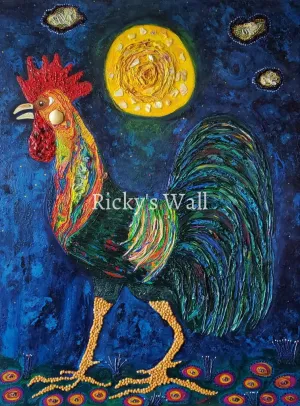 Le Roi de la Nuit - PREMIUM - 30 x 40 in. by A. Woungly Massaga