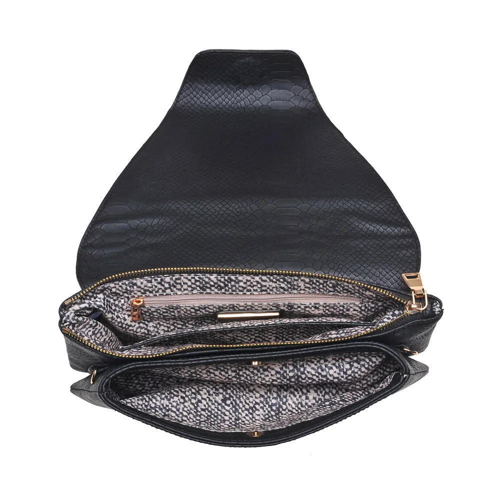 Leah Snake Crossbody