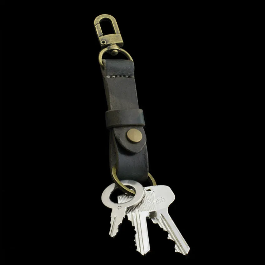 Leather Key Fob, Military 107