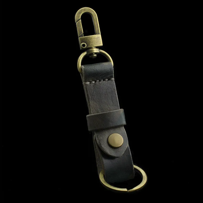 Leather Key Fob, Military 107