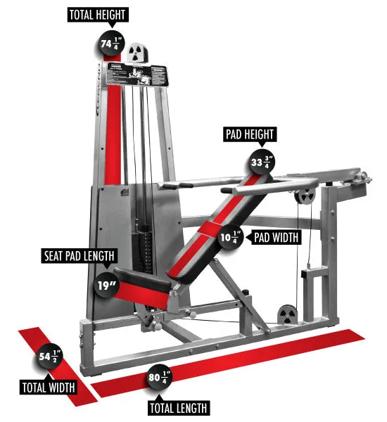 LEGEND FITNESS MULTI PRESS COMBO - 963