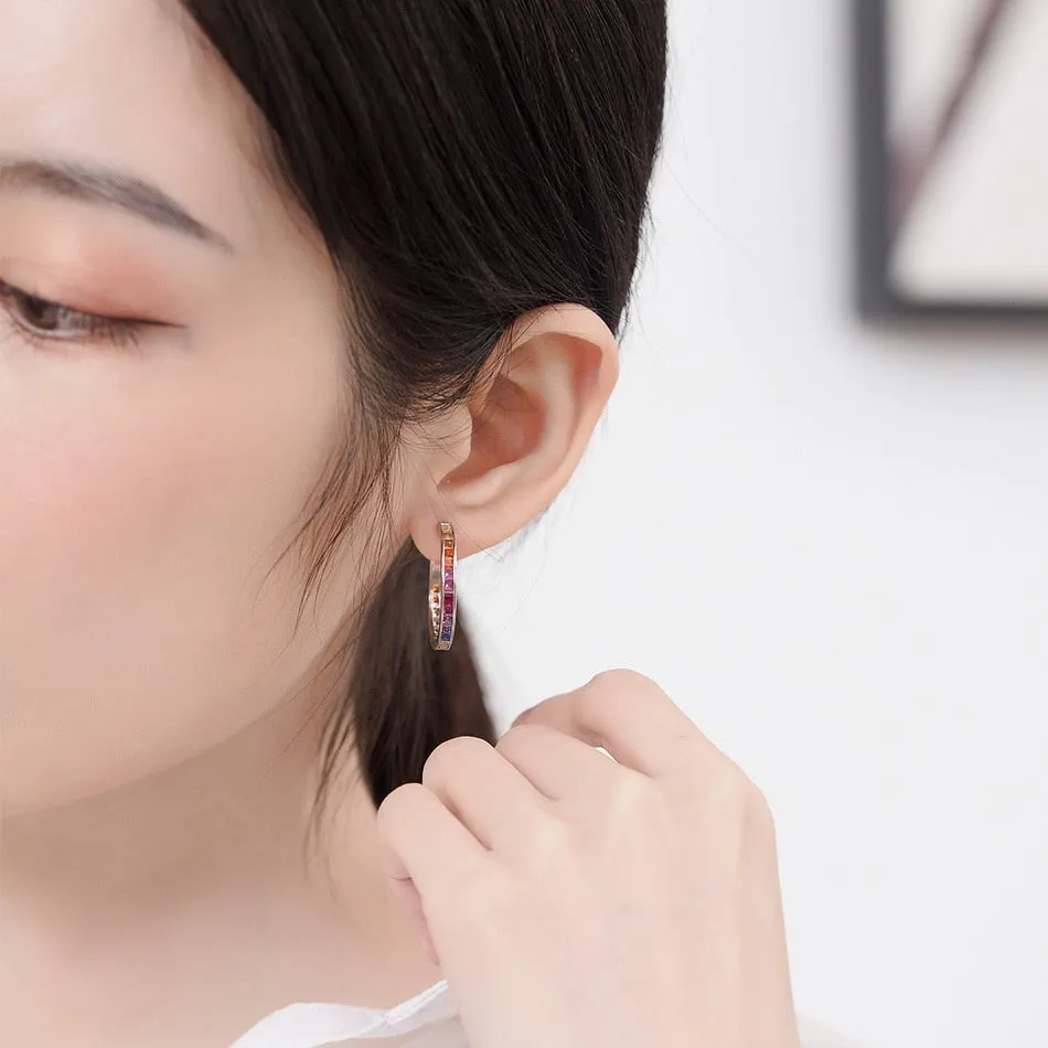Lesbian Hoop Earrings