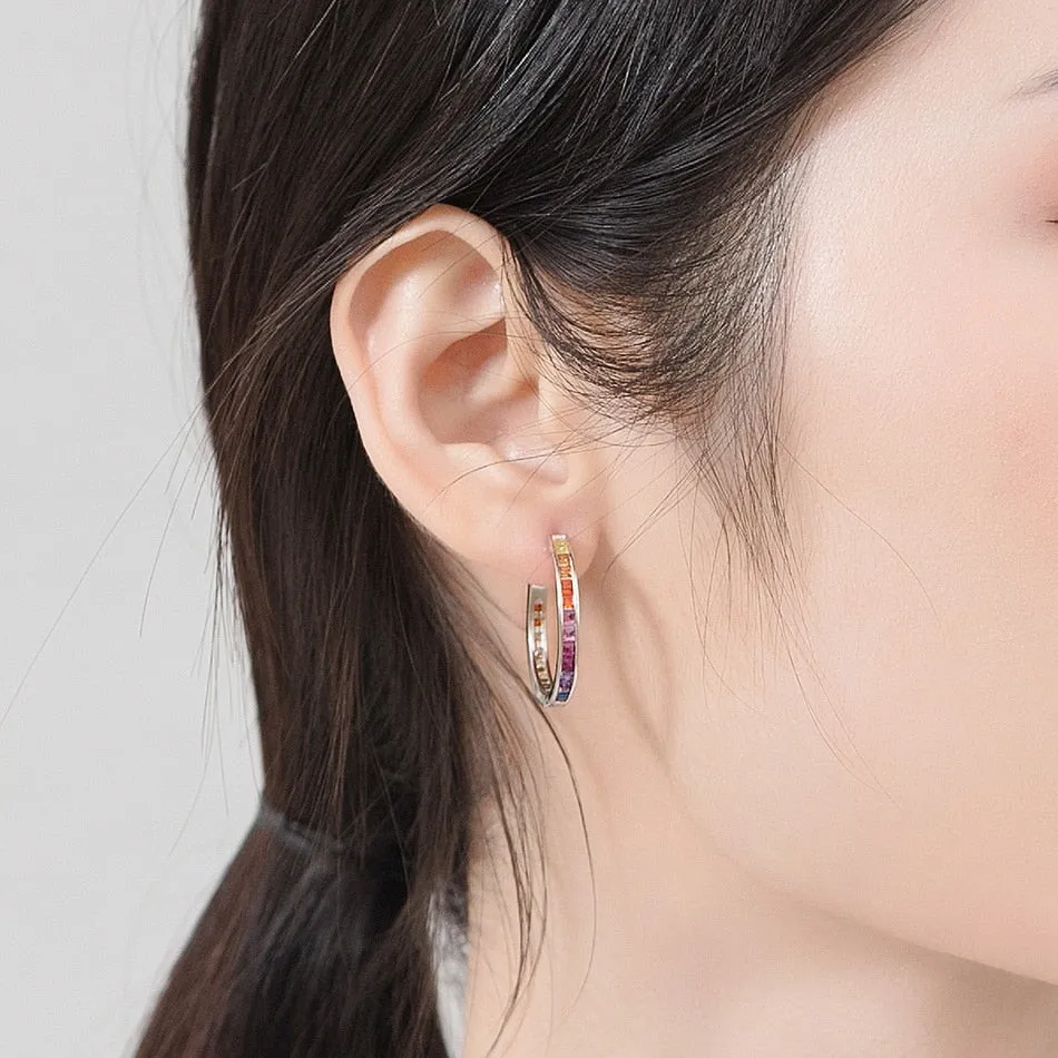 Lesbian Hoop Earrings