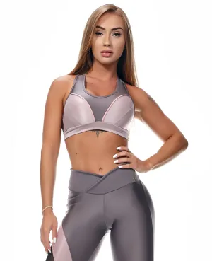 LET'S GYM TOP RAINBOW - AMETHYST