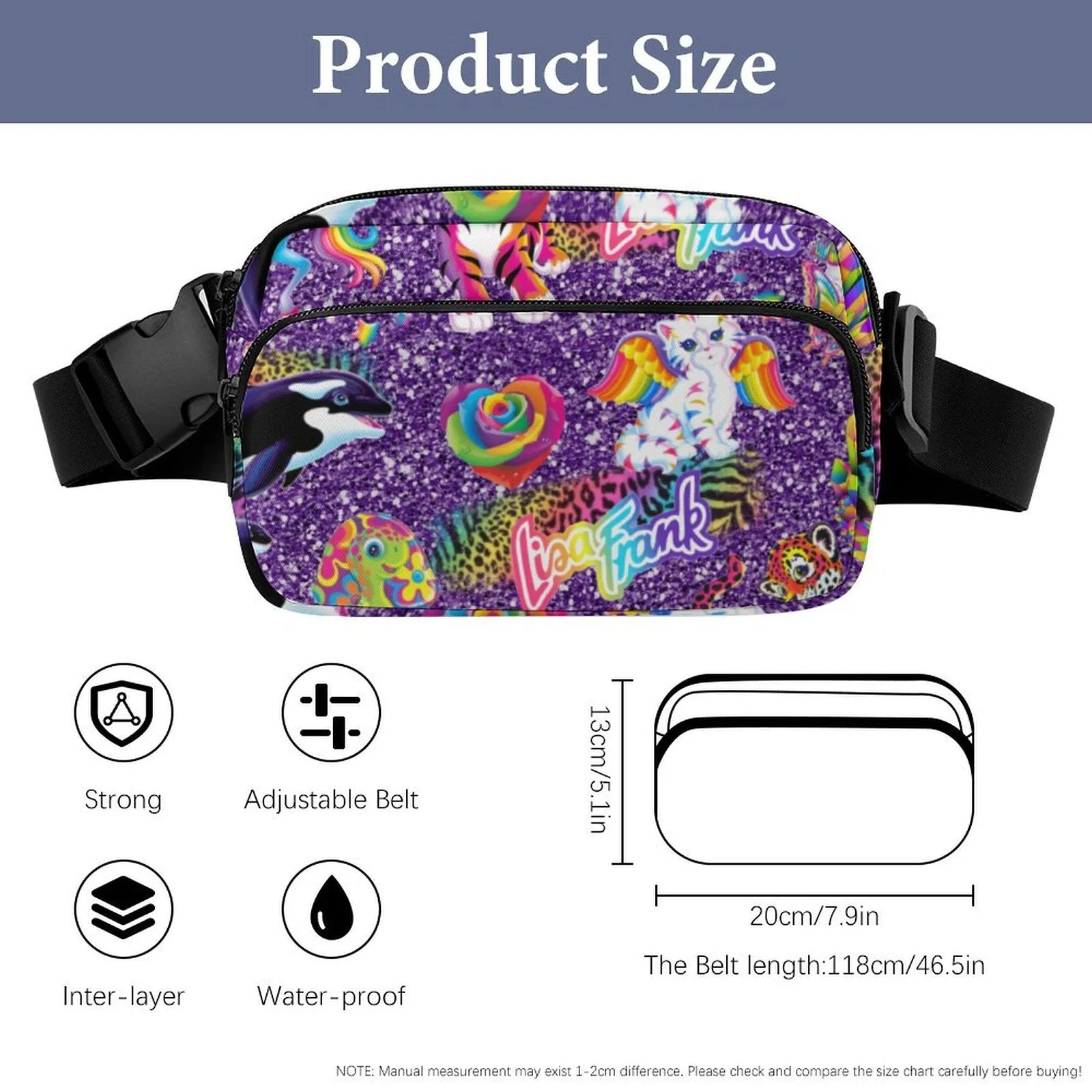 LF Glitter Fanny Pack- PREORDER - Closing 3/2  - ETA late March