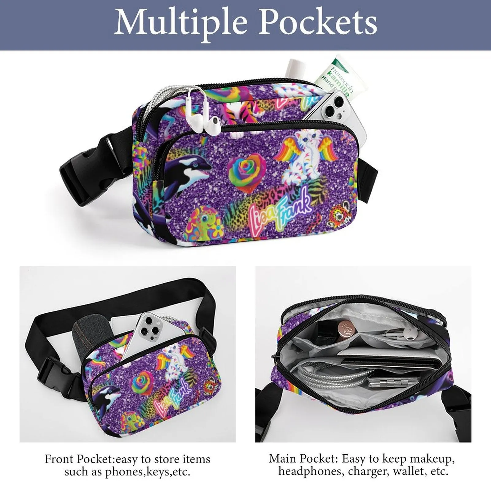 LF Glitter Fanny Pack- PREORDER - Closing 3/2  - ETA late March