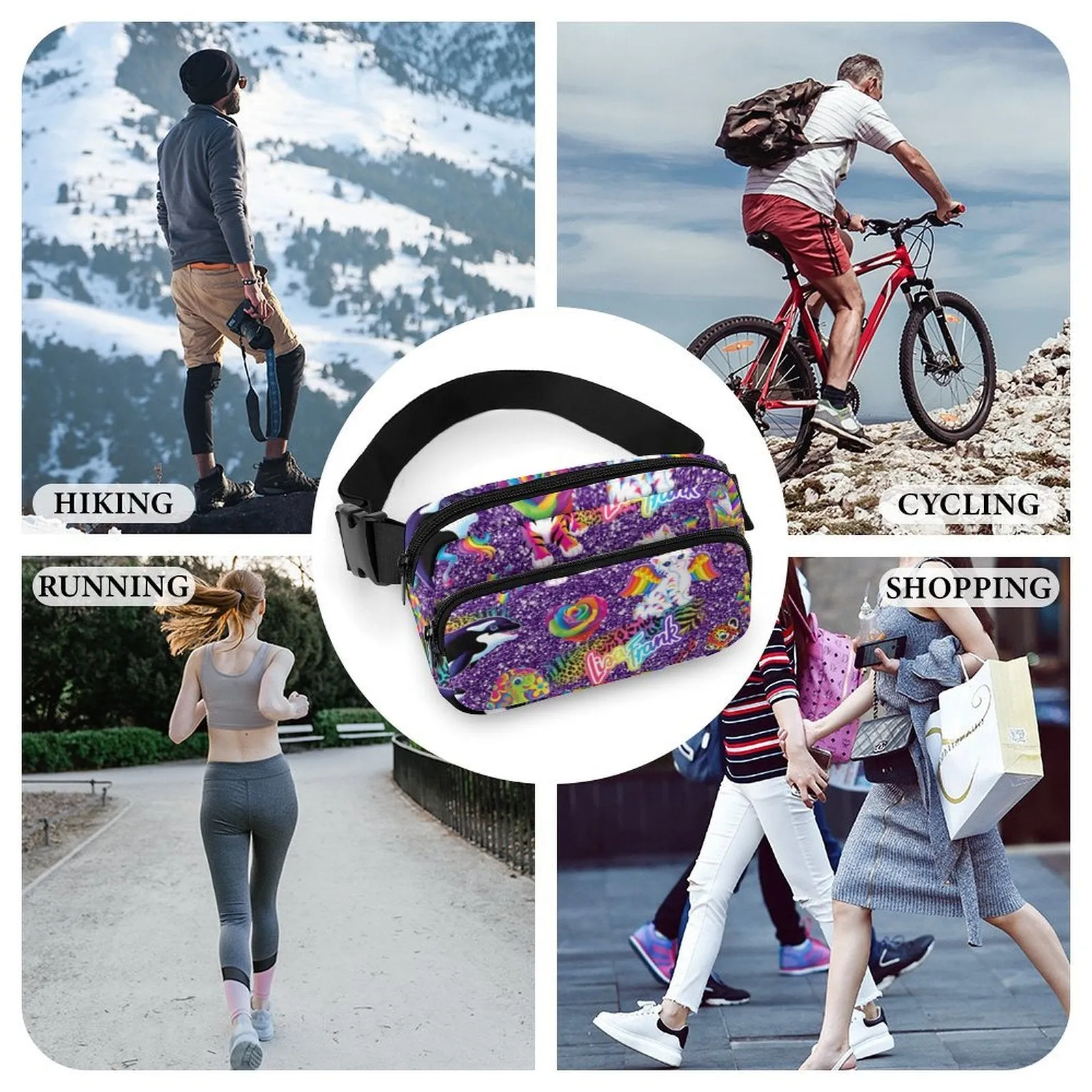LF Glitter Fanny Pack- PREORDER - Closing 3/2  - ETA late March