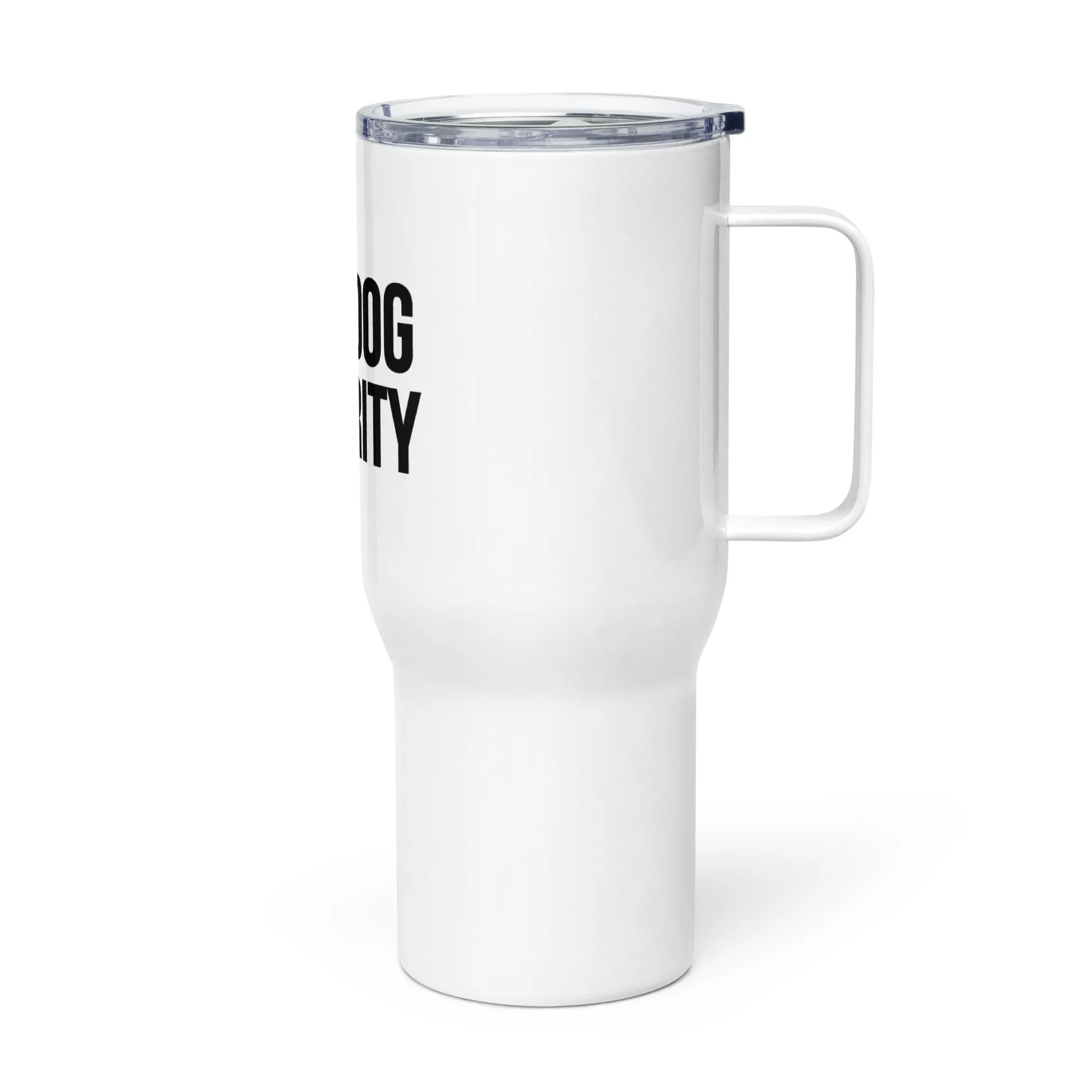 LIBR Security Travel mug with a handle