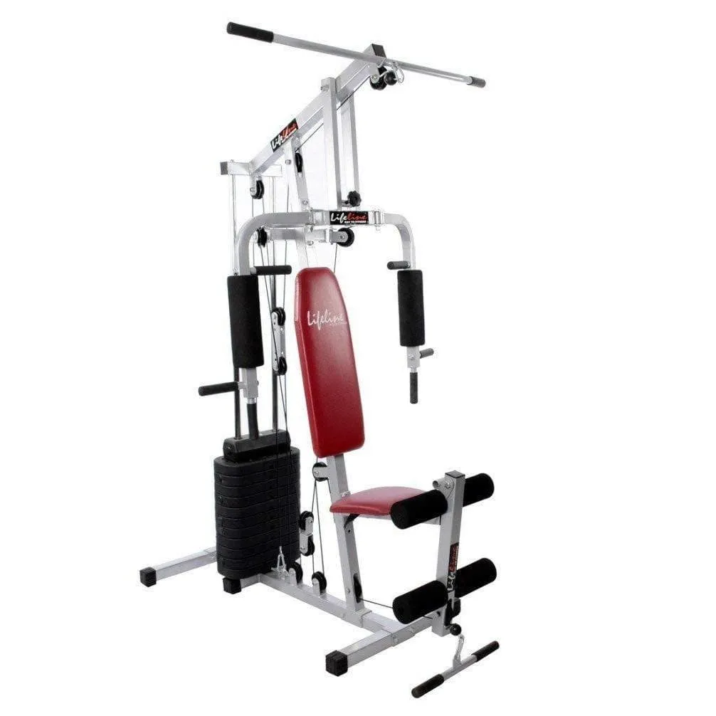 Lifeline Small Home Gym Set 002 For Workout At Home Bundles With Chest Expander and Skipping Rope || Available on EMI