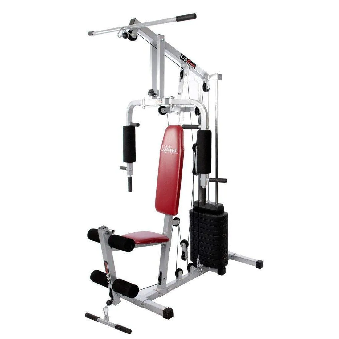 Lifeline Small Home Gym Set 002 For Workout At Home Bundles With Chest Expander and Skipping Rope || Available on EMI