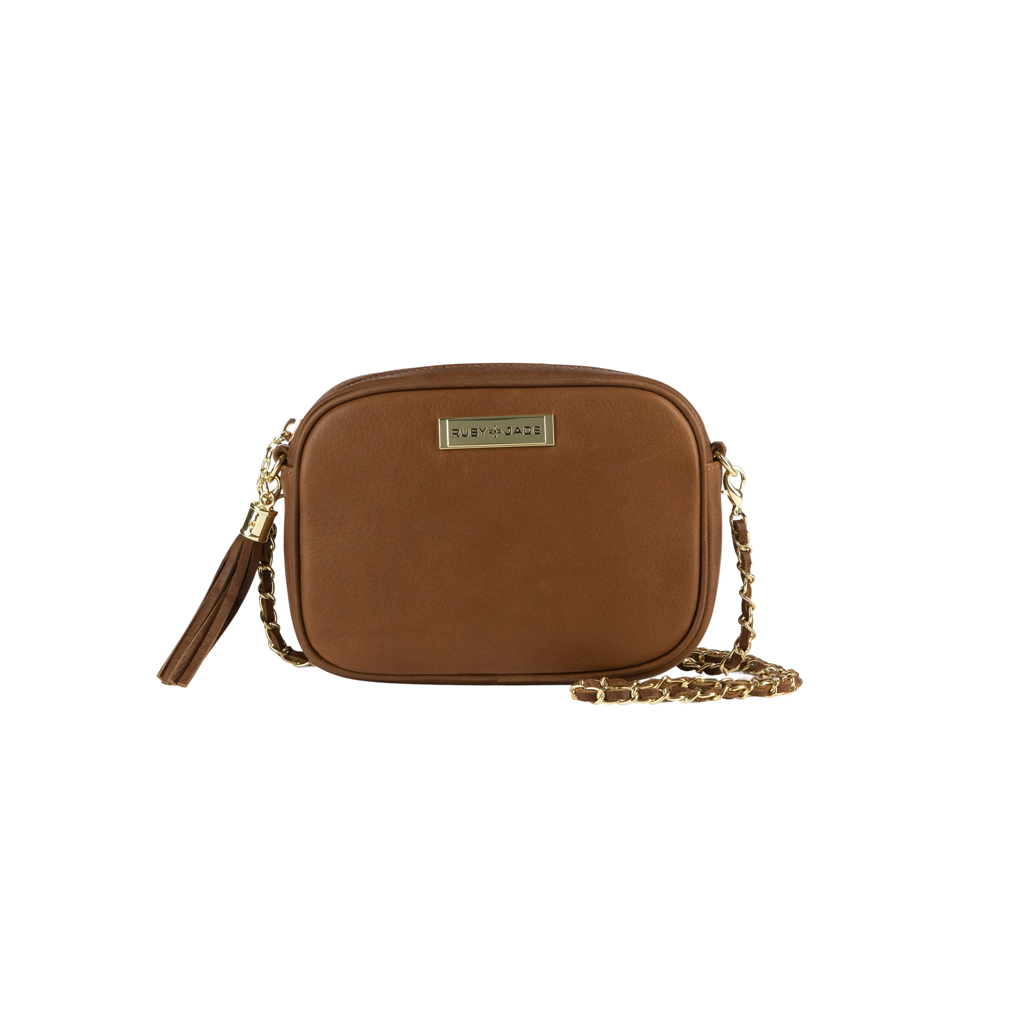 Lily - (Leather) Old English Brandy & Gold