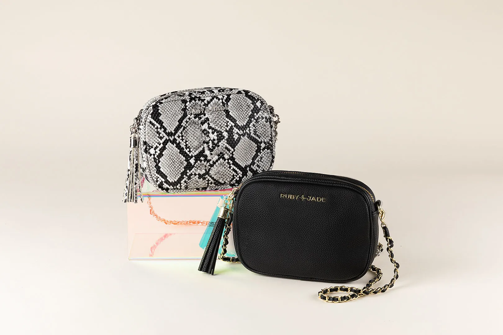 Lily - (Vegan) Python & Silver