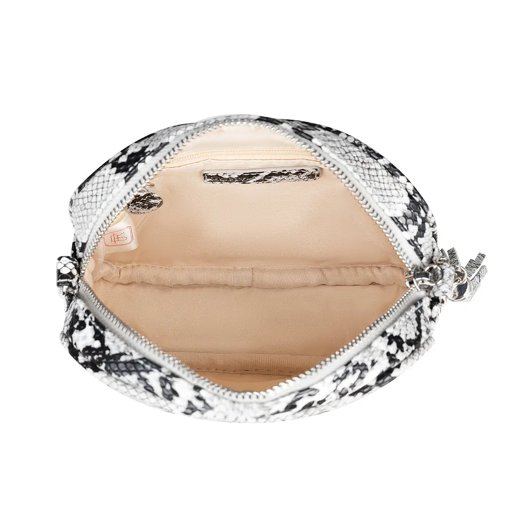Lily - (Vegan) Python & Silver