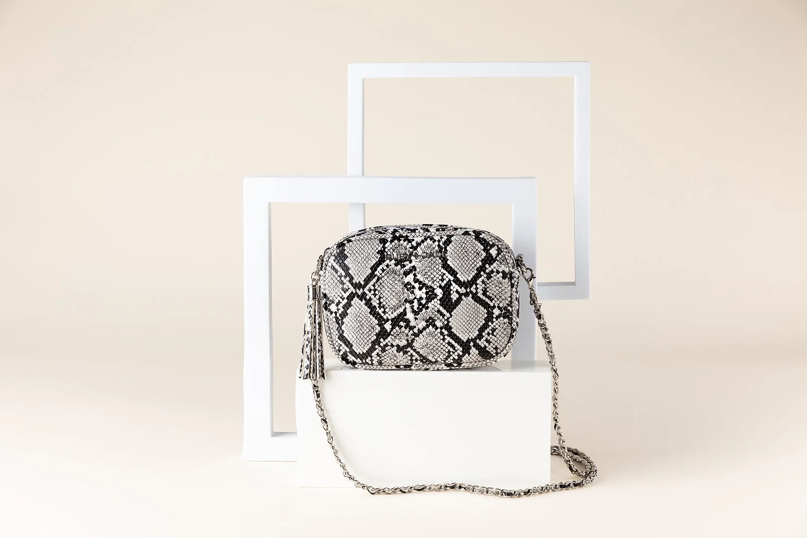 Lily - (Vegan) Python & Silver