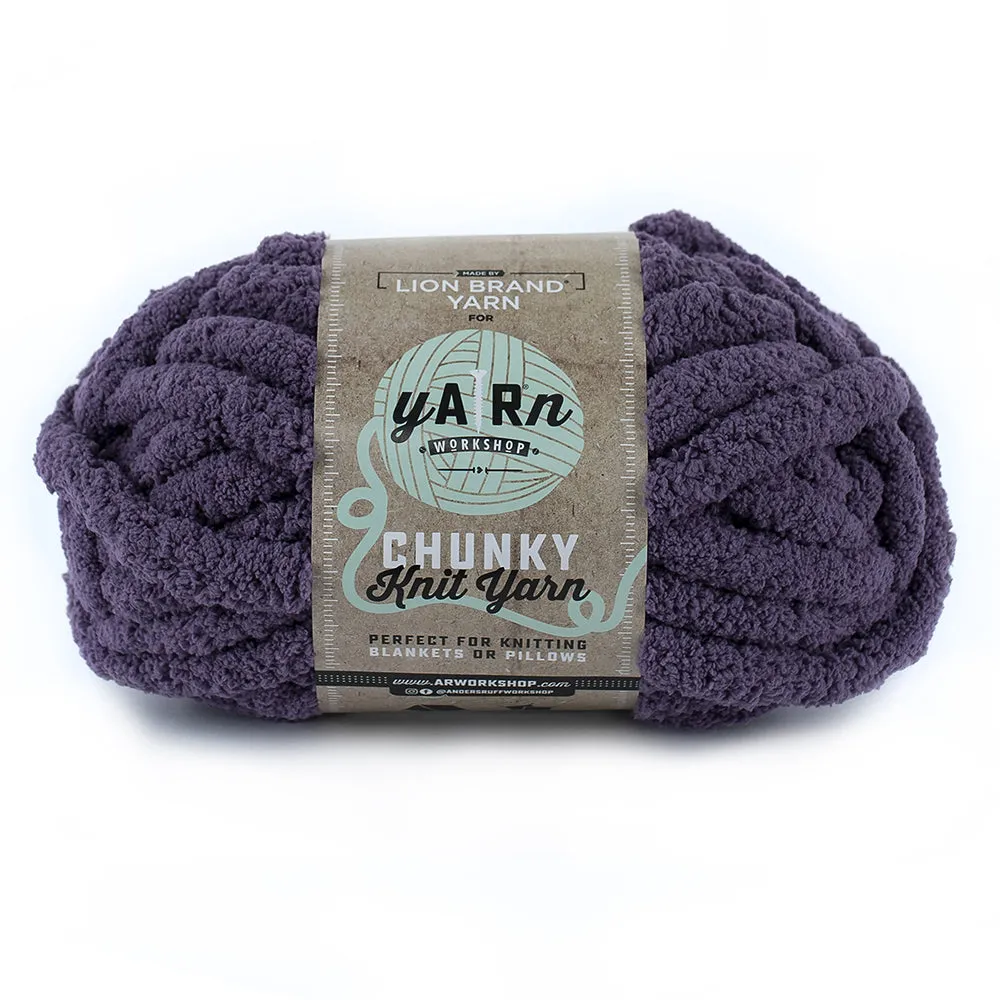 LION AR Workshop Chunky Knit Yarn - 226g - Jumbo 7 - 26m (28yds