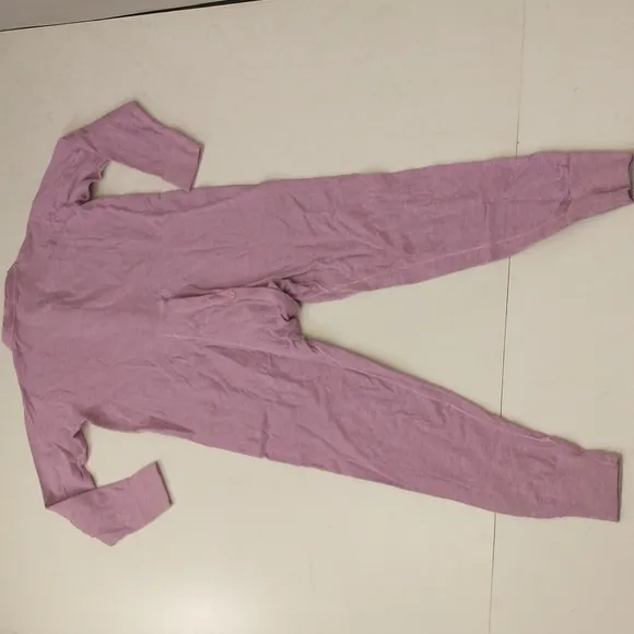 LL Bean Union Suit Onesie Thermal Underwear Wool Cotton Canada Made Base Layer