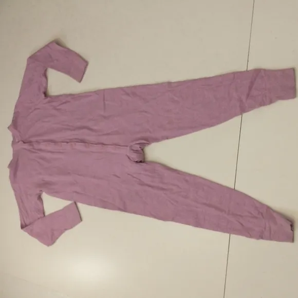 LL Bean Union Suit Onesie Thermal Underwear Wool Cotton Canada Made Base Layer