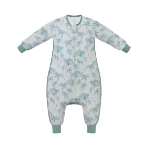 Long Sleeve Footed Sleep Bag 0.6 TOG - Coco Beach