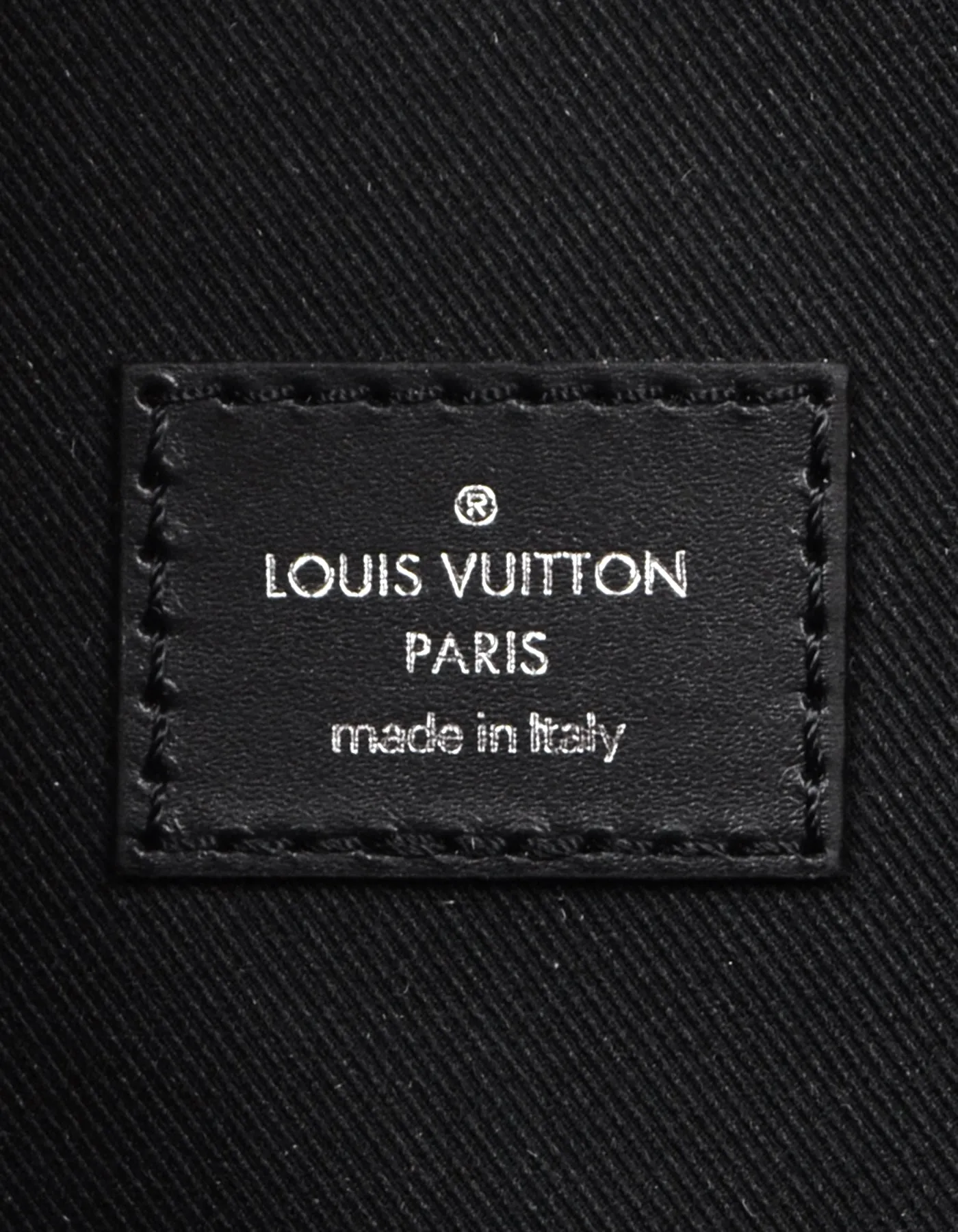 Louis Vuitton 2019 Black Epi Leather Bumbag Bag w/ Neon LV Logo