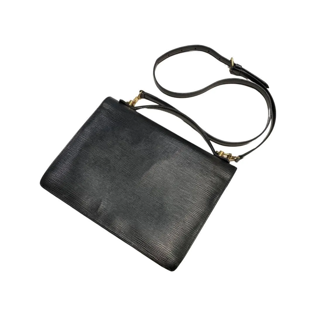 Louis Vuitton Black Epi Monceau 28