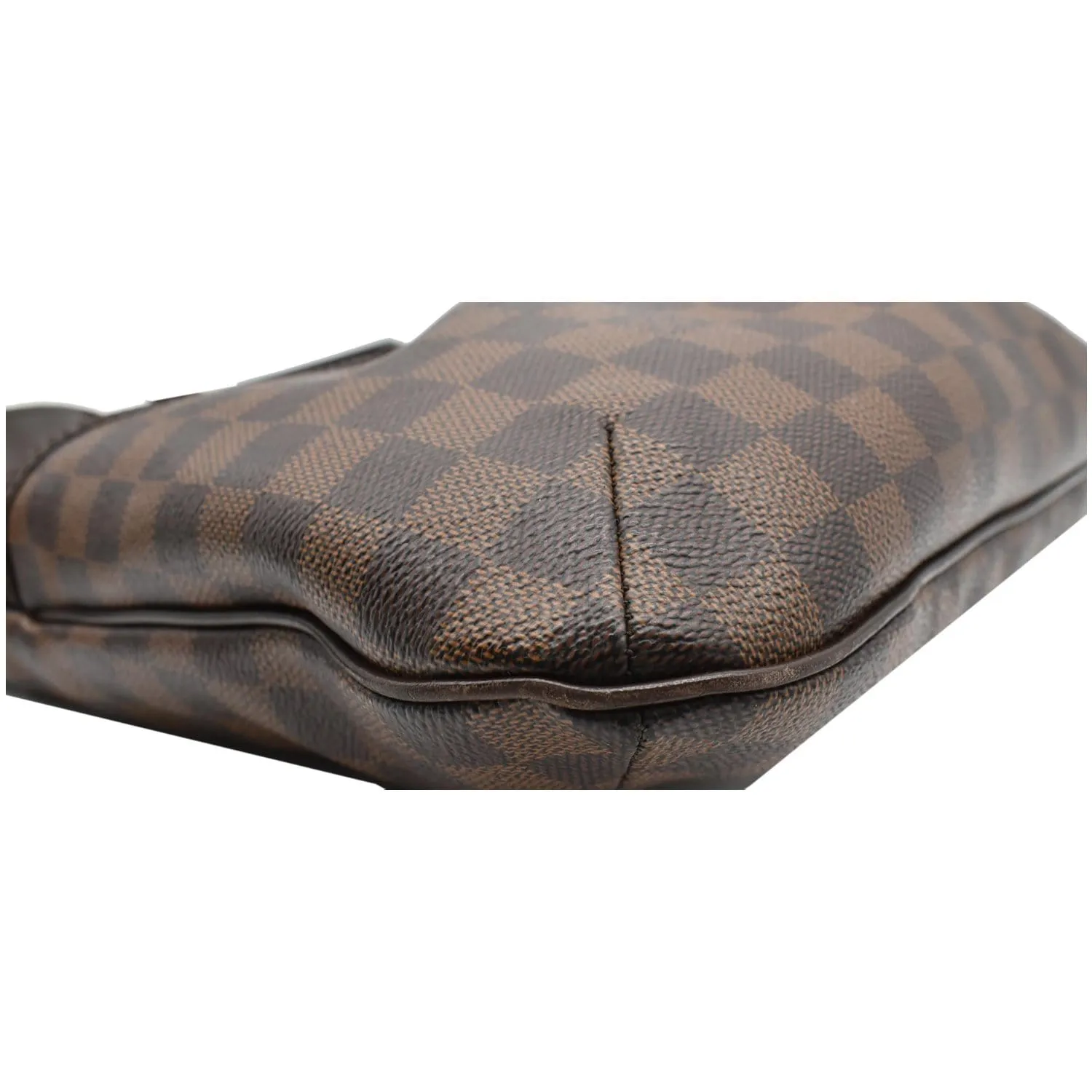 LOUIS VUITTON Bloomsbury PM Damier Ebene Crossbody Bag Brown