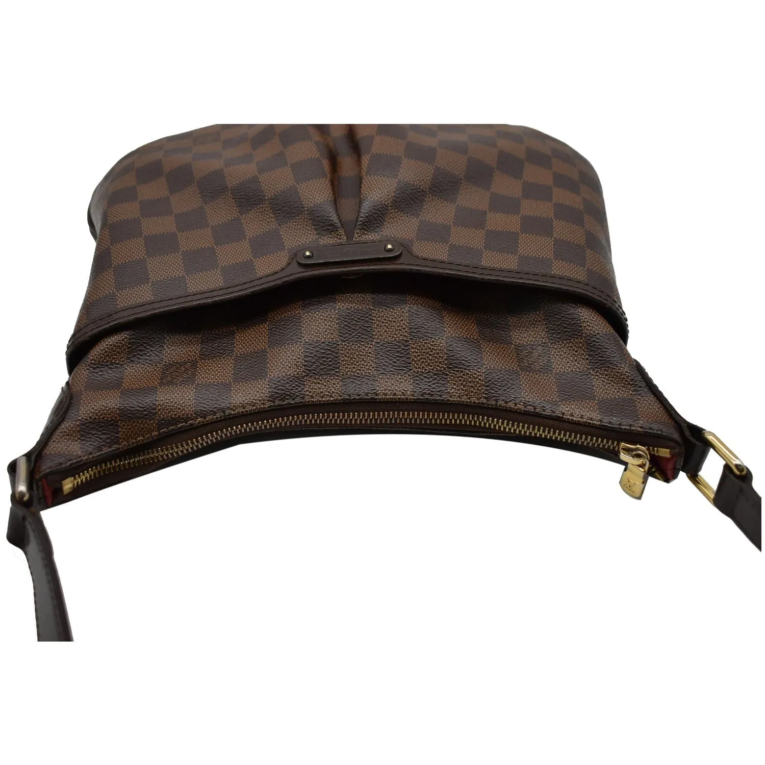 LOUIS VUITTON Bloomsbury PM Damier Ebene Crossbody Bag Brown