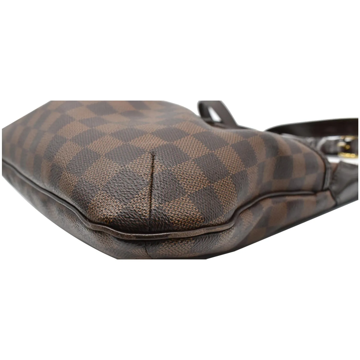 LOUIS VUITTON Bloomsbury PM Damier Ebene Crossbody Bag Brown