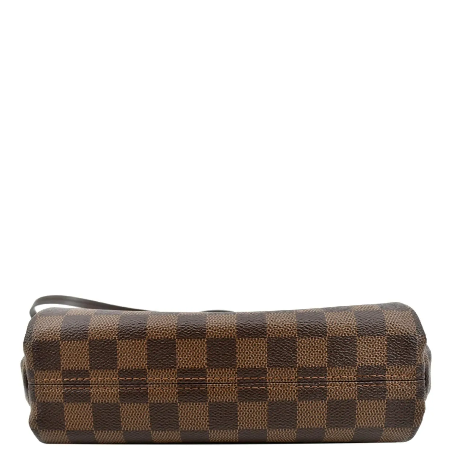 LOUIS VUITTON Croisette Damier Ebene Crossbody Bag Brown