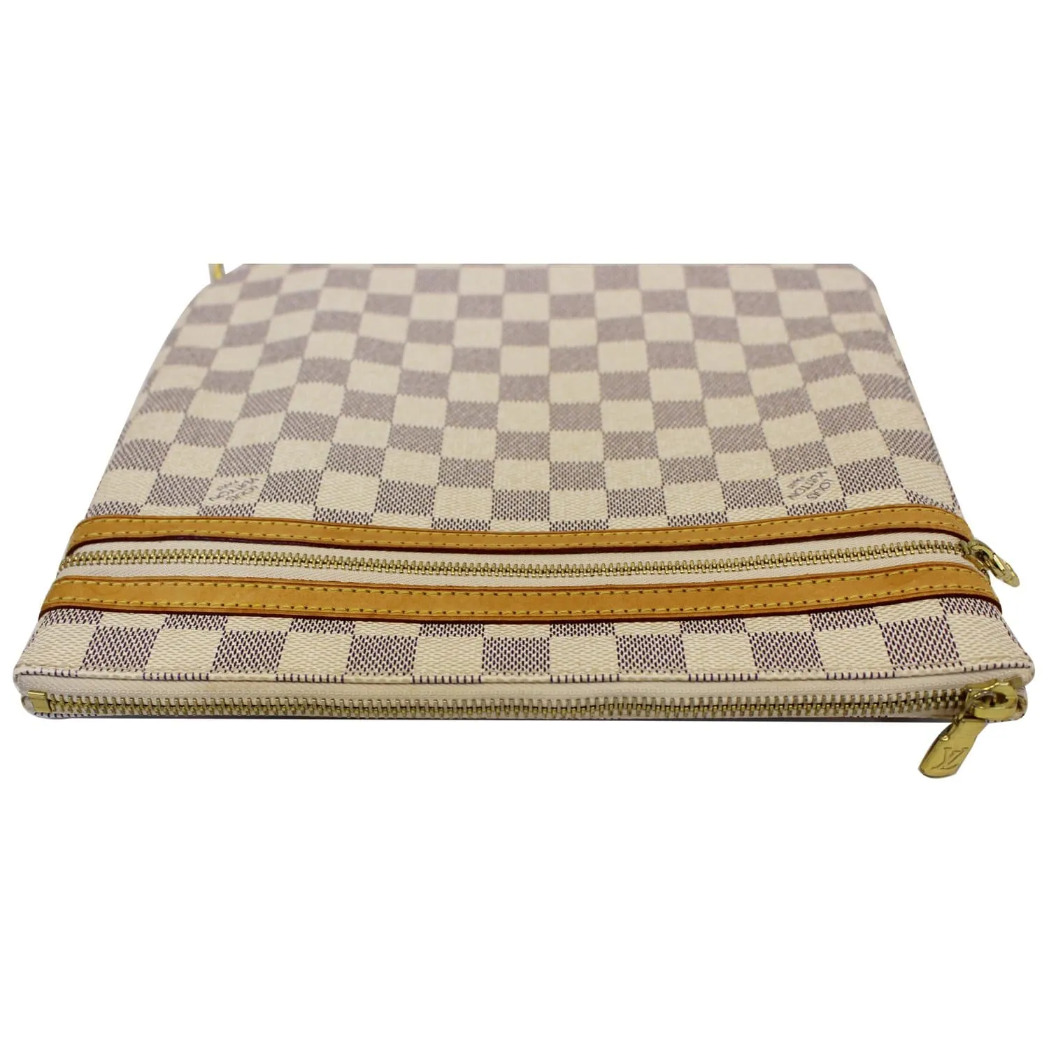 LOUIS VUITTON Damier Azur Pochette Bosphore Crossbody Bag