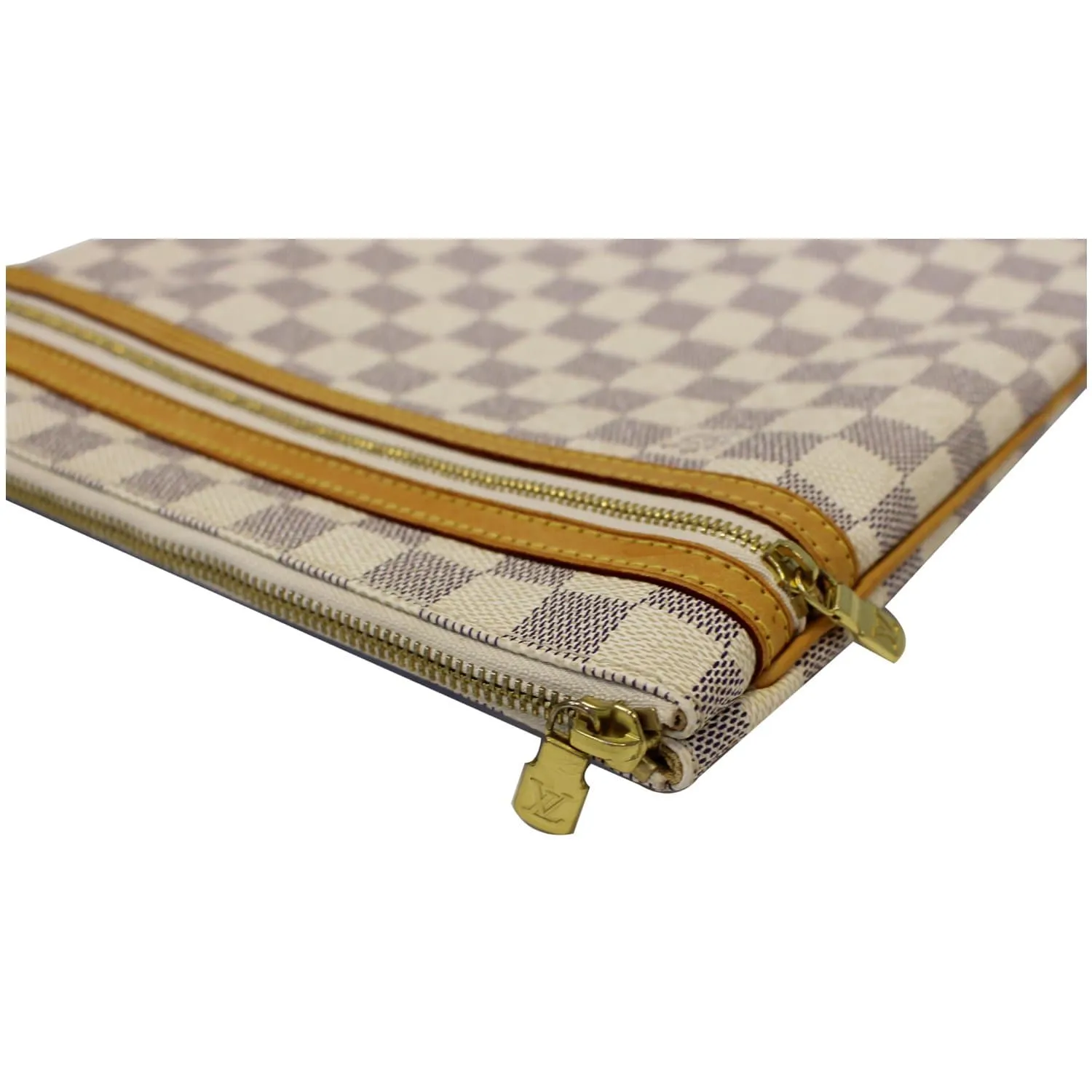 LOUIS VUITTON Damier Azur Pochette Bosphore Crossbody Bag