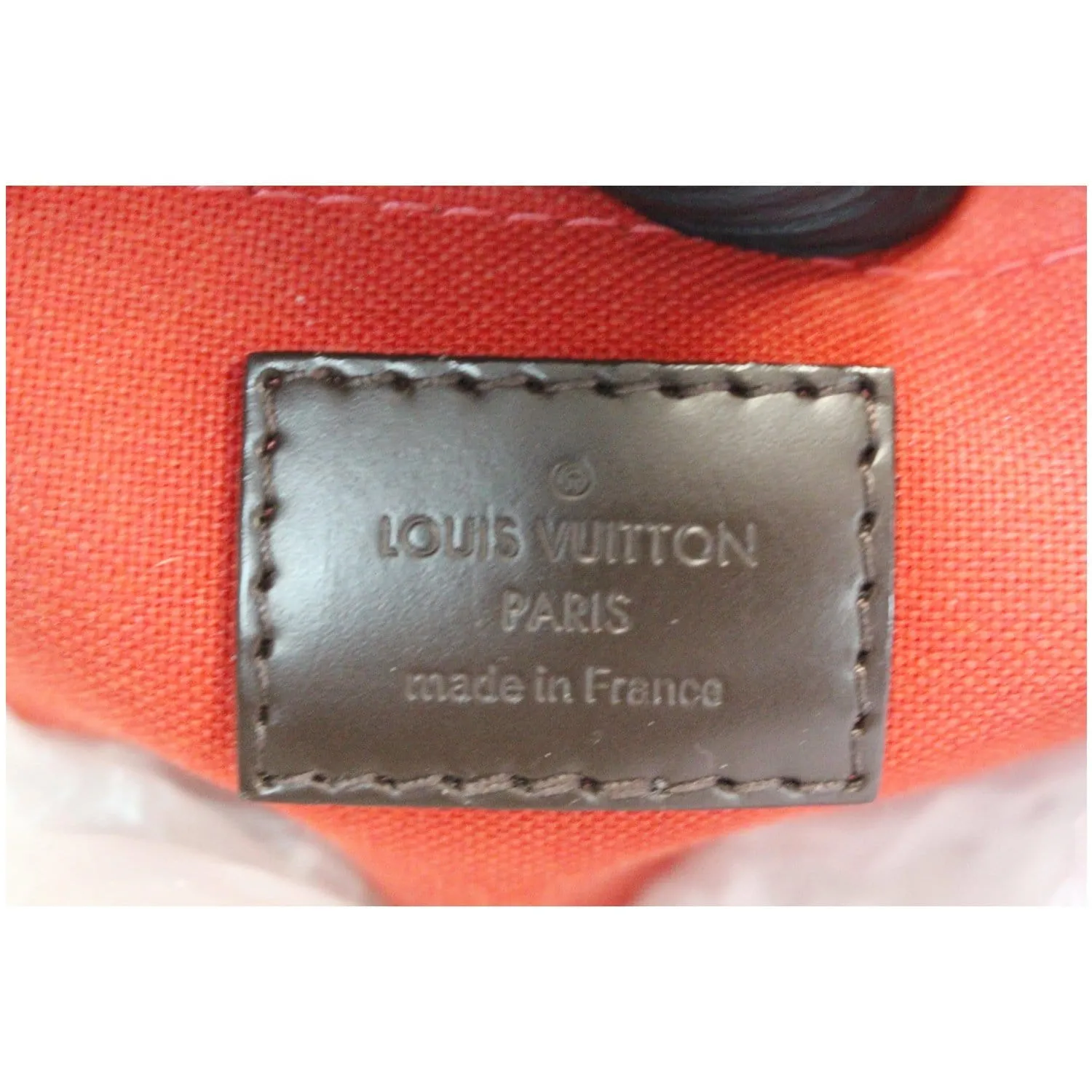 LOUIS VUITTON Duomo Damier Ebene Crossbody Bag Brown
