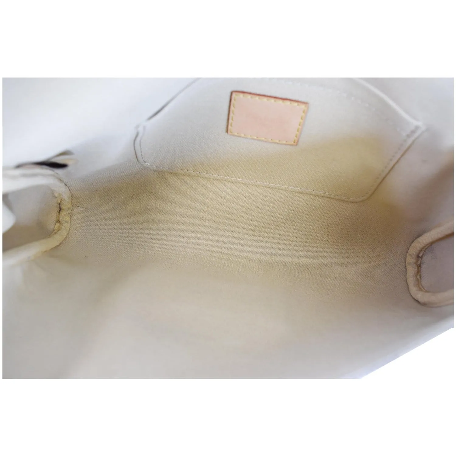 LOUIS VUITTON Favorite MM Damier Azur Crossbody Bag White