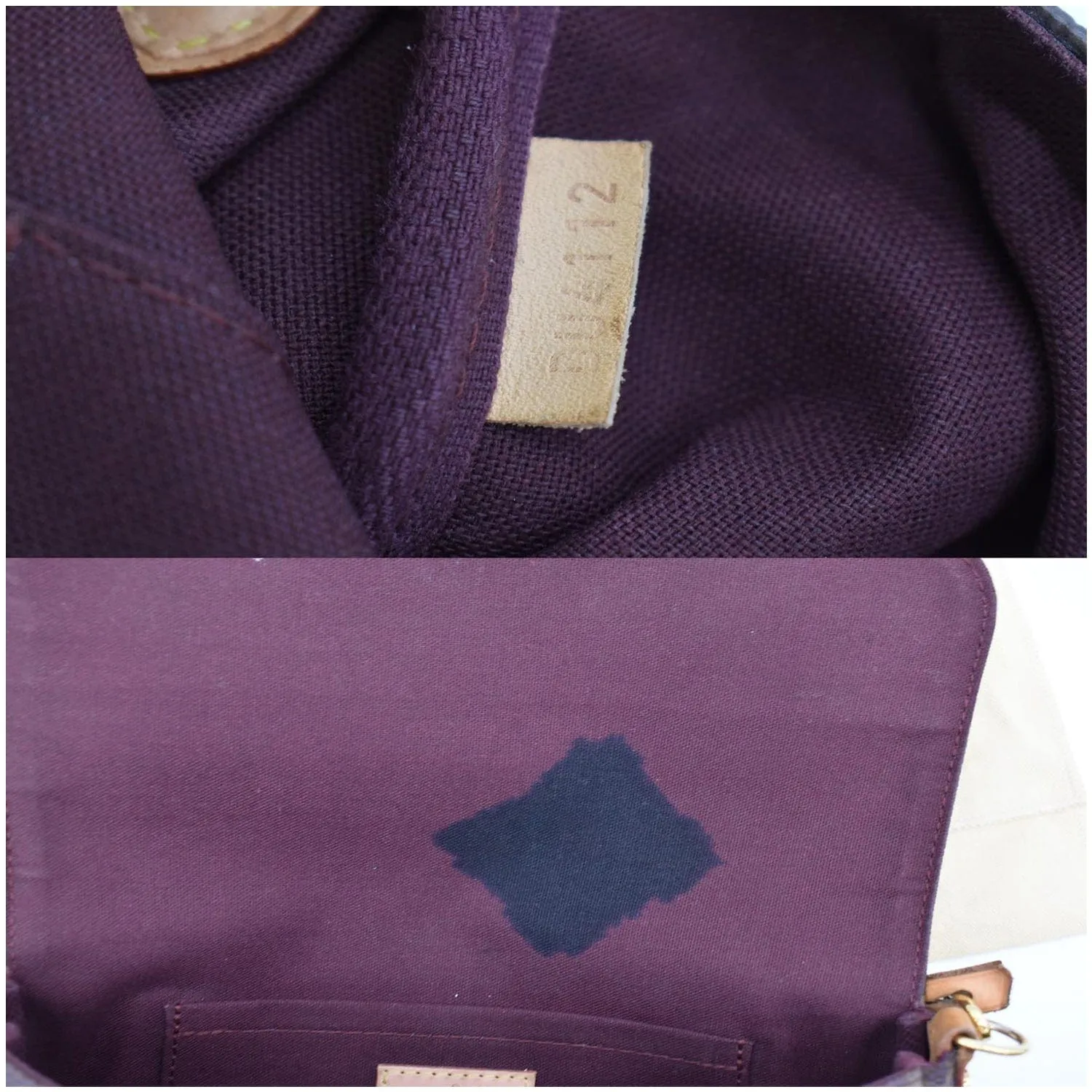 LOUIS VUITTON Favorite PM Monogram Canvas Crossbody Bag Brown- 15% OFF